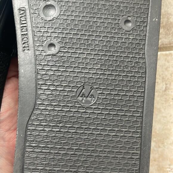 PALM ANGELS SLIDERS Sandals Black - Picture 12 of 16